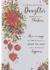 A Special Message Daughter With Love At Christmas